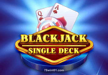 Backjack Single Deck game image at 78 win